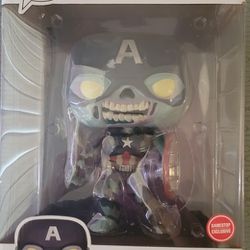 Zombie Captain America Funko Pop 10 Inches
