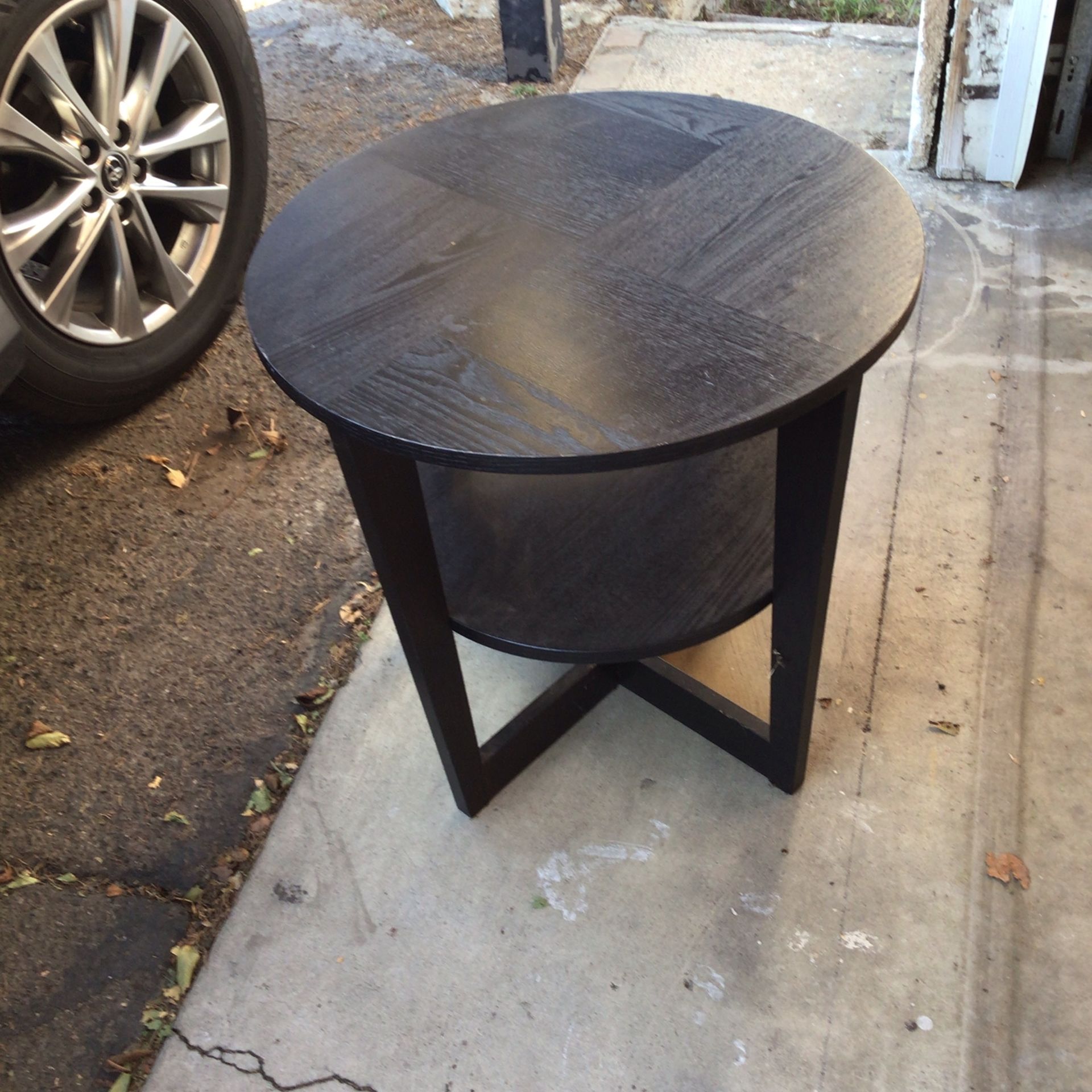 Solid Wood End Table