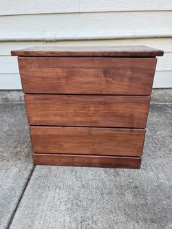Wood dresser
