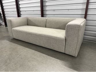Gray CB2 Lenyx Sofa