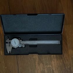 GOOD SHAPE Aerospace .001" Dial Caliper Shockproof With Case