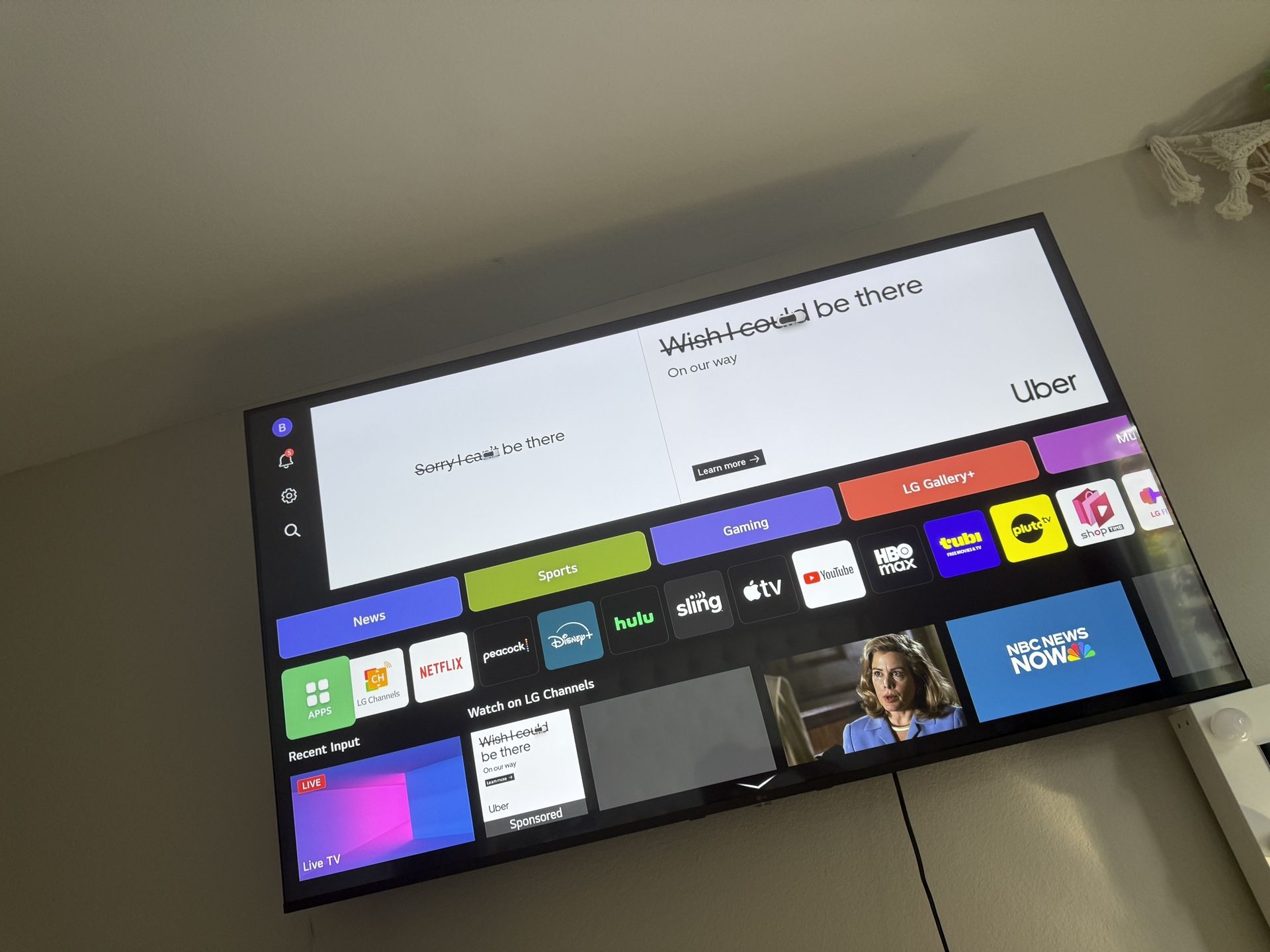 LG - 65" Class UA77 Series