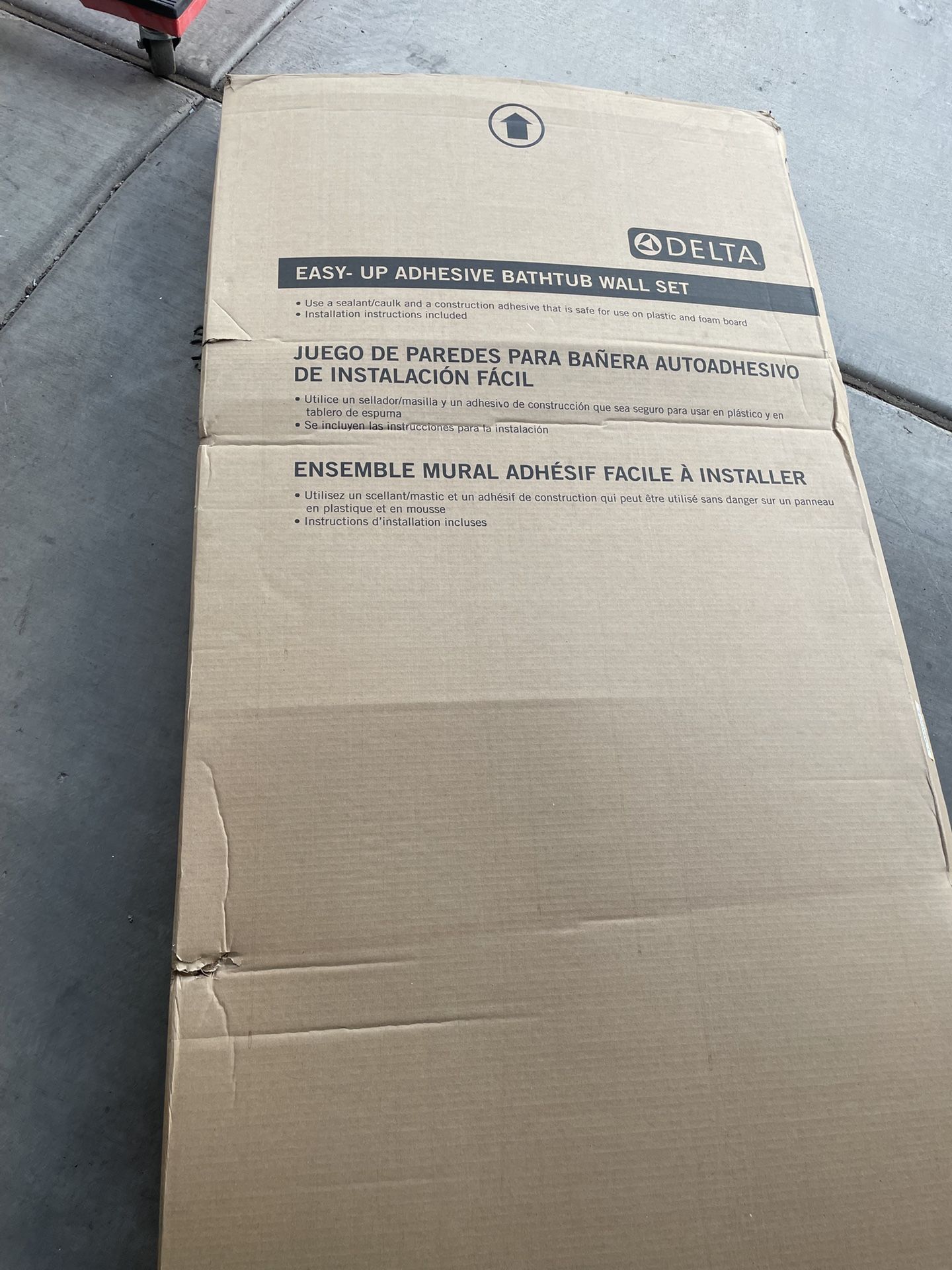 Galiant 60 in. W x 80 in. H Five Piece Glue Up Composite Bathtub or Shower Surrounds in High Gloss White