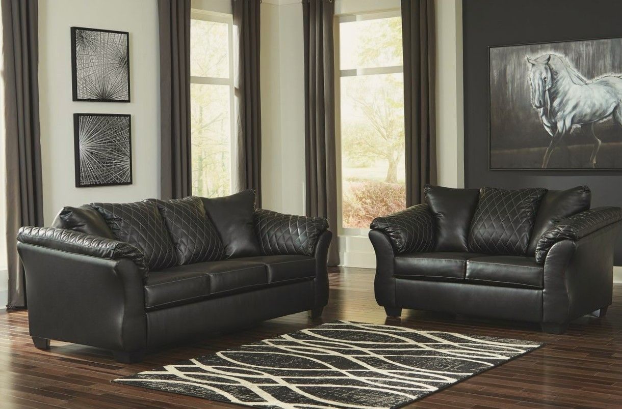 Sofa and Loveseat Set - Recliner