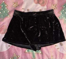 NWT Victoria Secret PINK Sleep Shorts Velvet Black