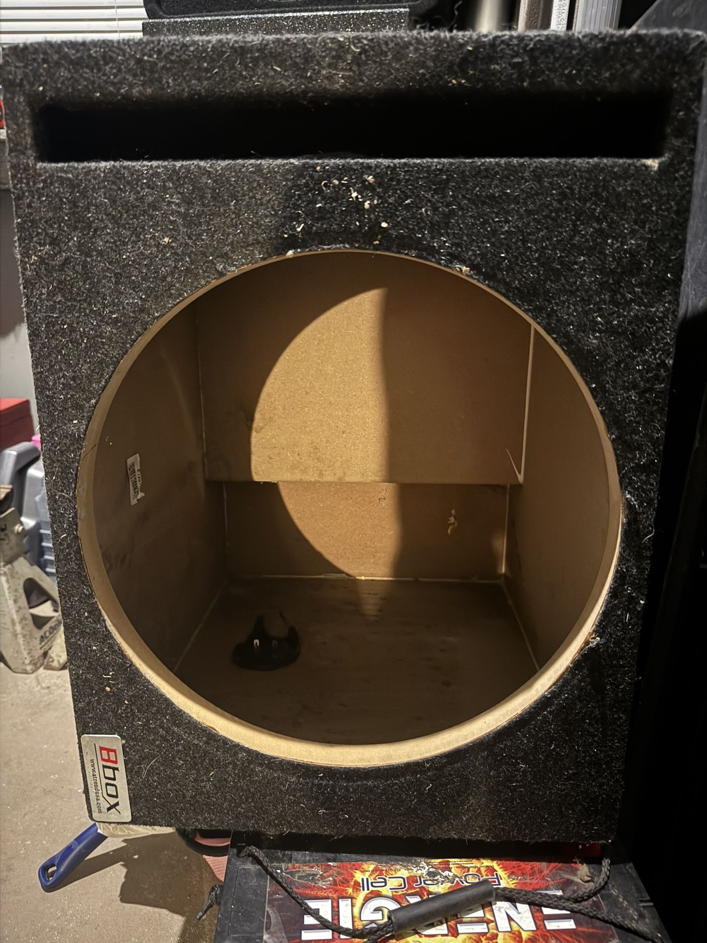 15” Inch Ported Subwoofer Box Amp Sounds Car Audio Bads