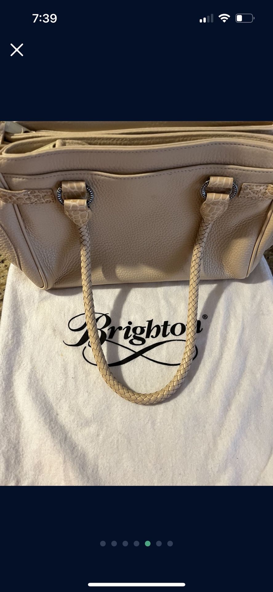 Brighton Shoulder Bag and Dust Bag