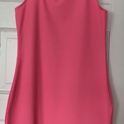 H&M BARBIE PINK BODYCON DRESS