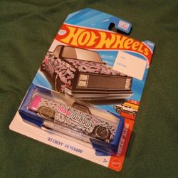 OBO** Black Widow Truck Hot Wheels Diecast Collectible