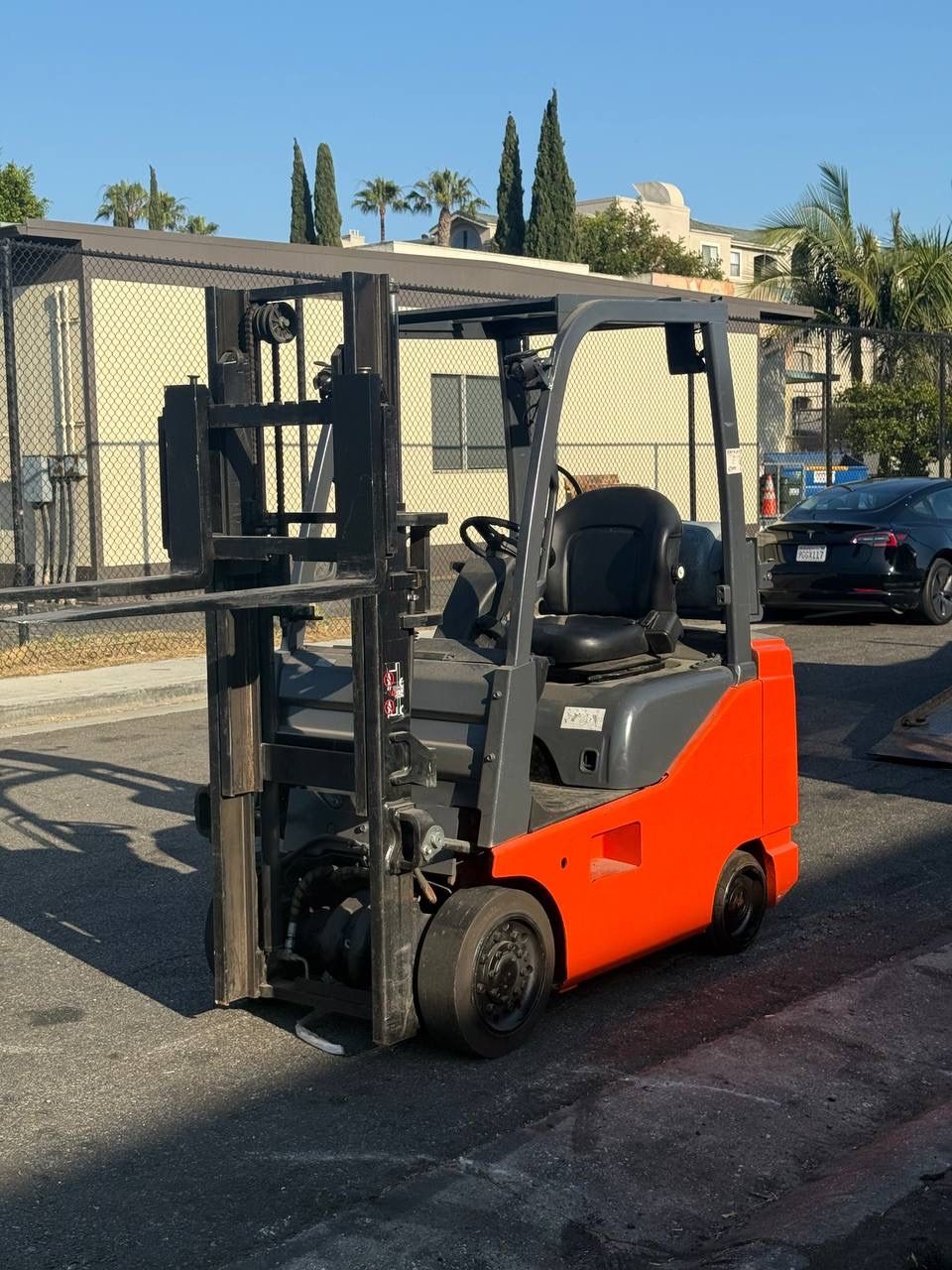 Toyota Forklift Model 8, 2 stages, 4500 Lb