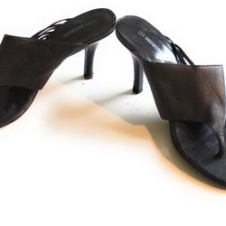 Harley Davidson Women's Leather Heels Black Size 7.5M