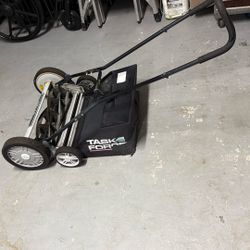 Task force 18 inch push reel lawn mower