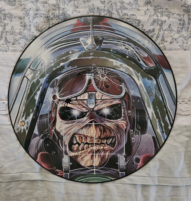 Rare Iron Maiden Aces High Vinyl Album 