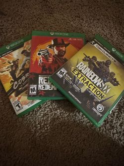 Xbox One / Series X Games - Red Dead Redemption 2, Cobra Kai, Rainbow Six Extraction