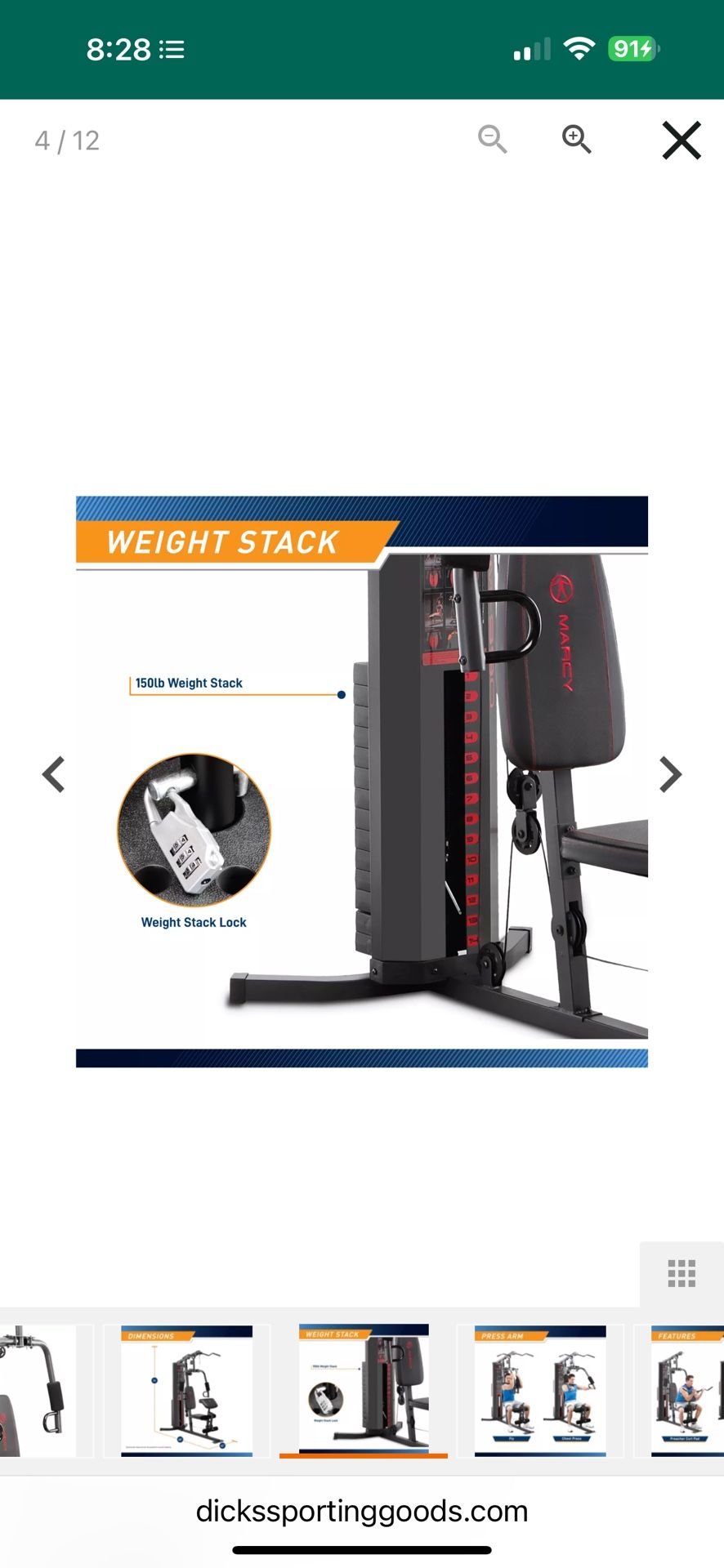Marcy Weight Machine