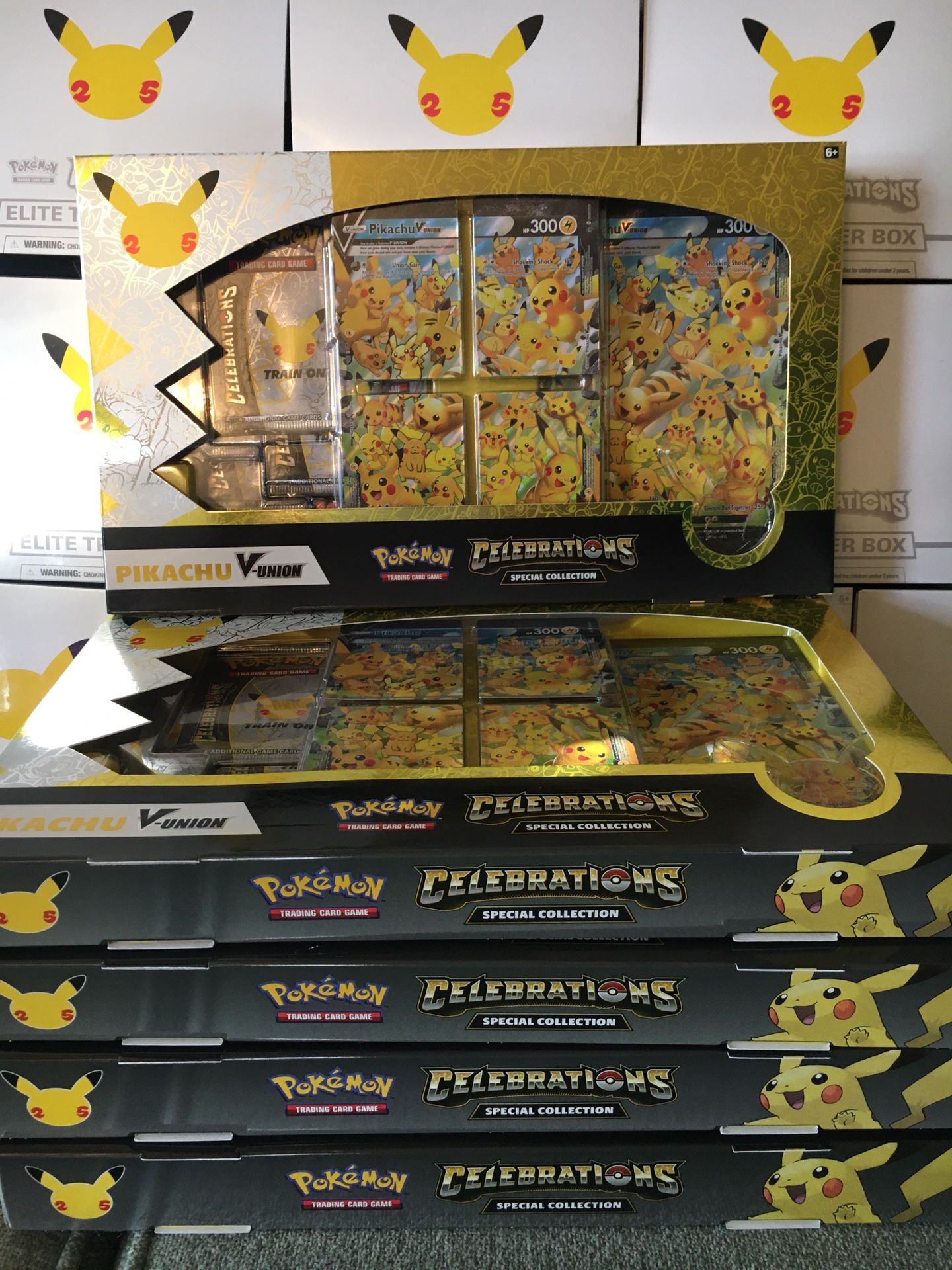 Pokemon Celebrations Pikachu Special Collection 