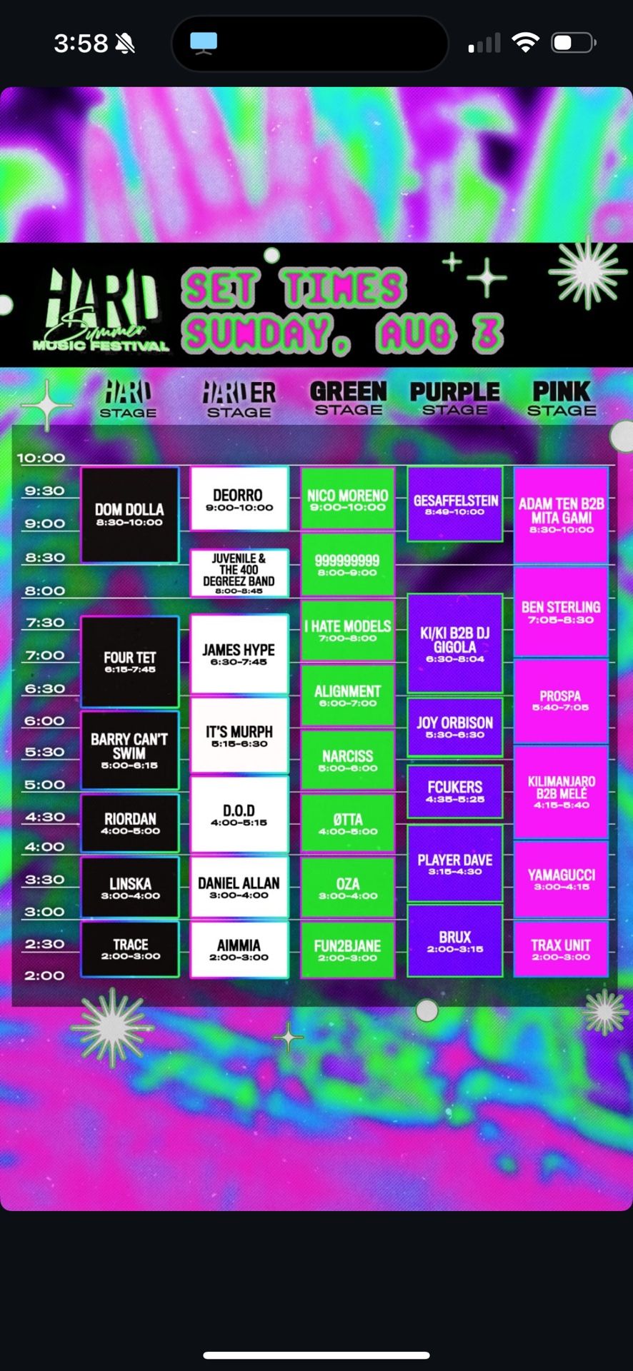 Hard Summer Sunday Ticket 