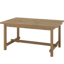 IKEA NORDVIKEN Extendable Dining Table – Antique Stain – Excellent Condition