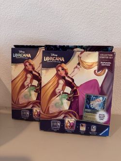 For Trade: Lorcana Attack of The Vine Rapunzel Collector Starter Kit