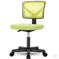 Neon green desk chair