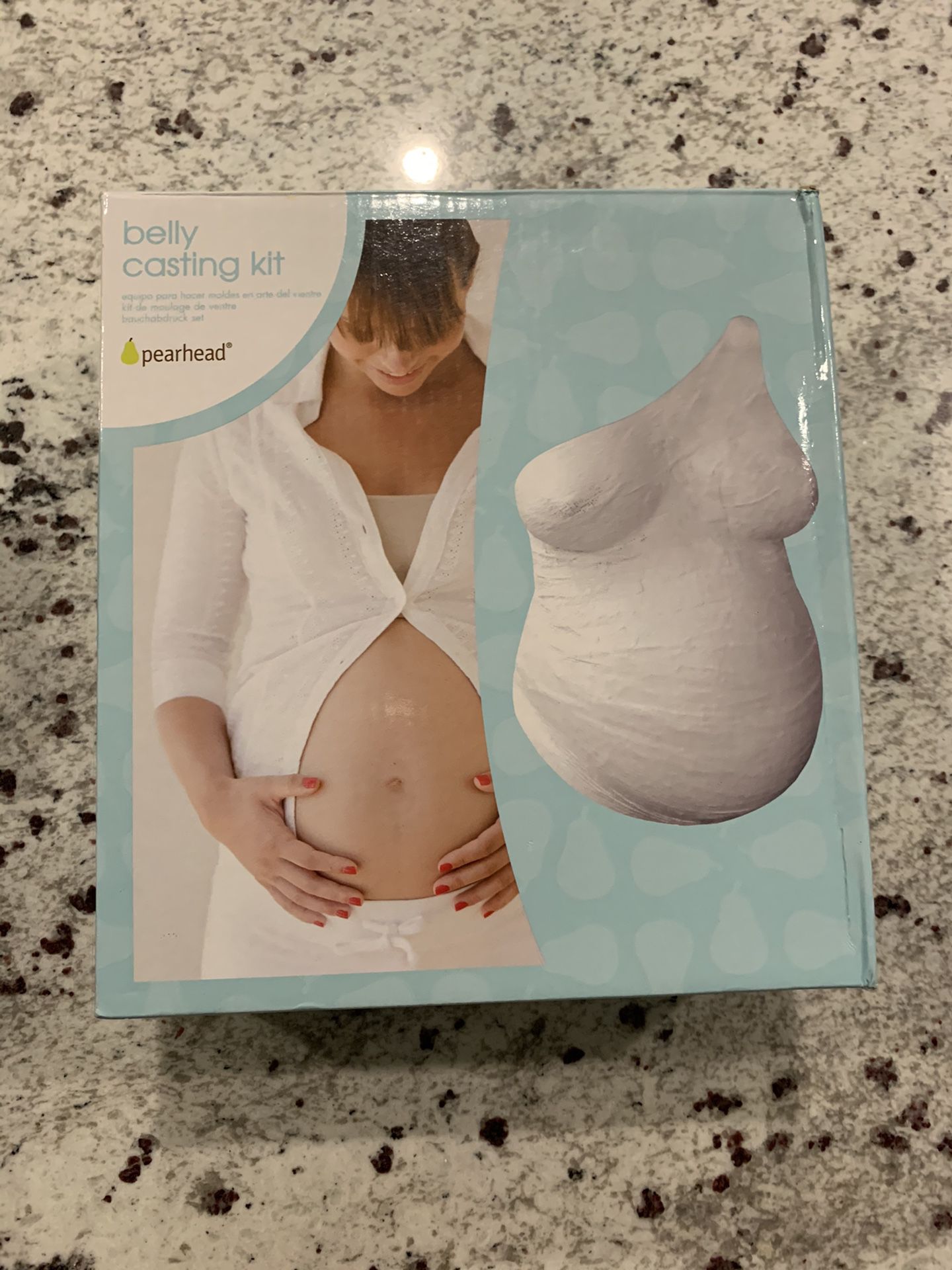 New Pearhead Belly Casting Kit, Pregnancy Casting, Expecting Mom