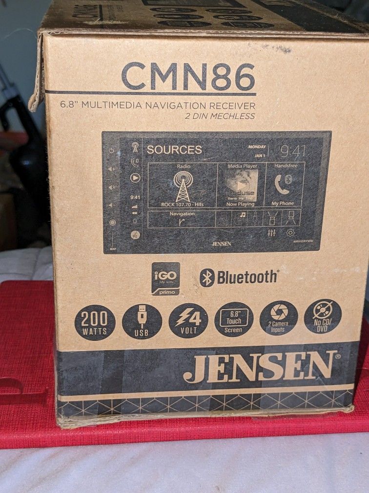 Jensen Multimedia Navigation Receiver, Car Stereo