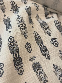 Arrow Print Cotton Rayon Fabric