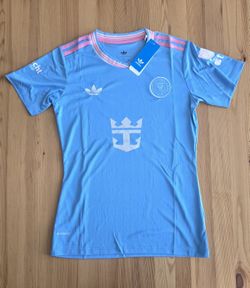 2025 Inter Miami Away Blue Womens Fan Jersey - M or L - Camiseta Mujer
