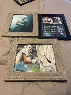 Miami Dolphins Autographs And Game Worn Glove