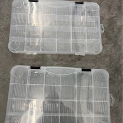 Plano Pro Latch Stowaway 2 Pk , Clear & Black Pro Latch Locking System