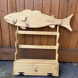 Fishing Pole Rack