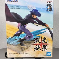 Bandai One Piece Dracule Mihawk Sword Fight Figure