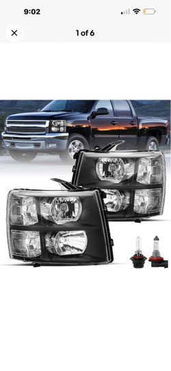 Chevy Silverado headlights 2007-2013