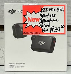 DJI Mic Mini Wireless Microphone Brand New
