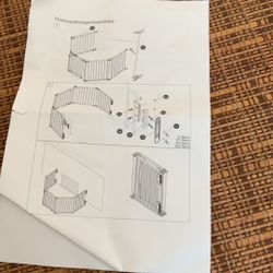 Metal Foldable Baby Gate