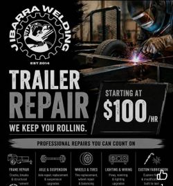 Welding trailer repair
