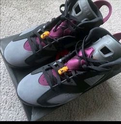 Brand New Jordan SIZE 7Jordan 6 Retro Bordeaux (GS)  New Authentic