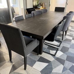 Large Wood Dining Room Table