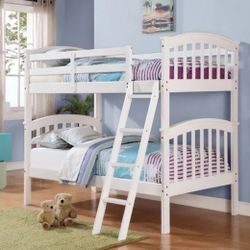 Bunk Bed With Mattresses New!