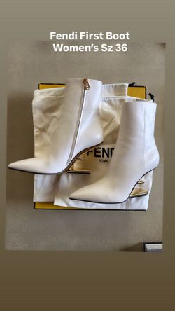 Fendi First Ankle Boots Sz 36 - US 6 - $950