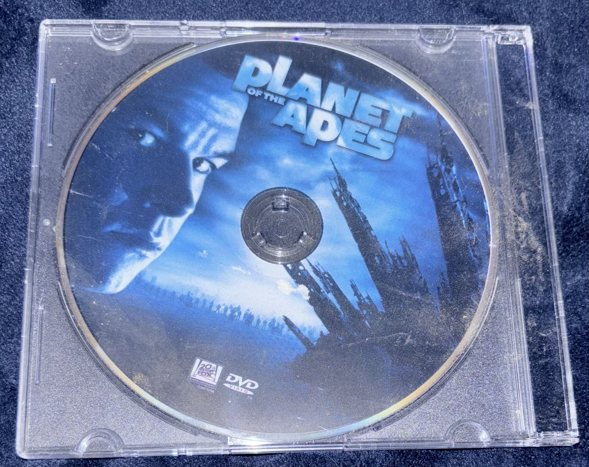 Planet Of The Apes Movie On DVD (Mark Wahlberg) 2001 Classic