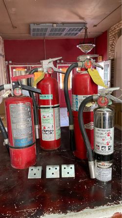 Halon Fire Extingushers