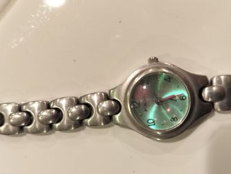 Fossil Womens Silver Link Watch - Mother of Pearl Dial - $15