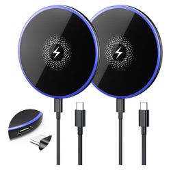Wireless Charger 2Pack 6FT 15W