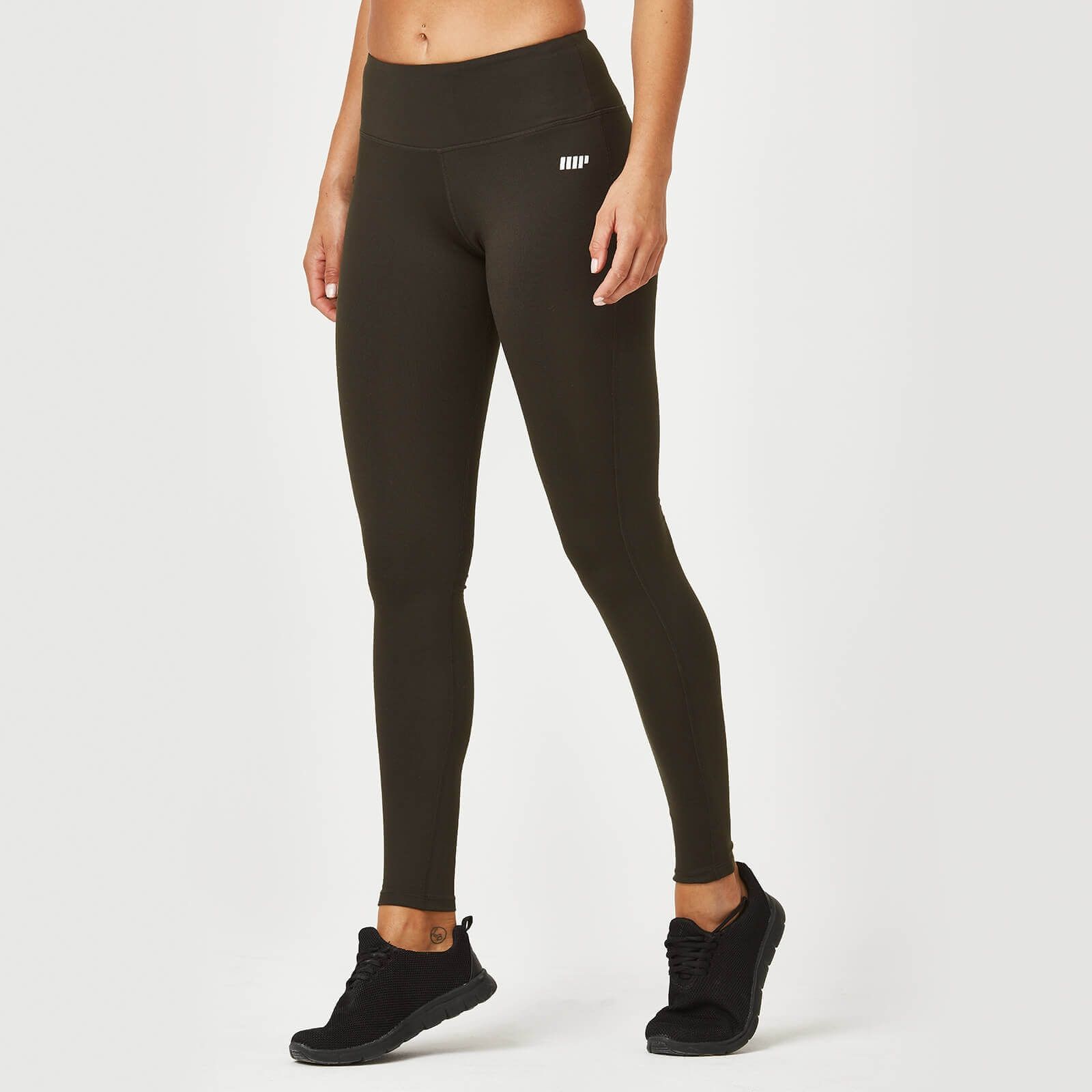 MyProtein classic heartbeat black leggings size small