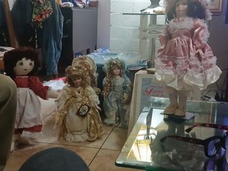 Porcelain dolls