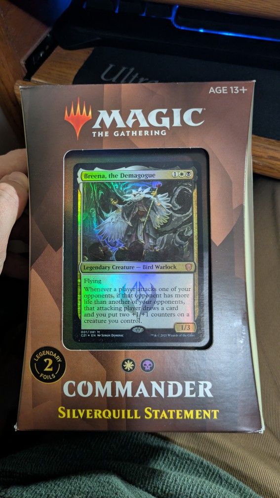 Commander Deck MTG Silverquill Statement
