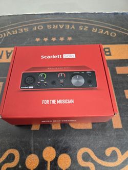 Focusrite Scarlett Solo Audio Interface