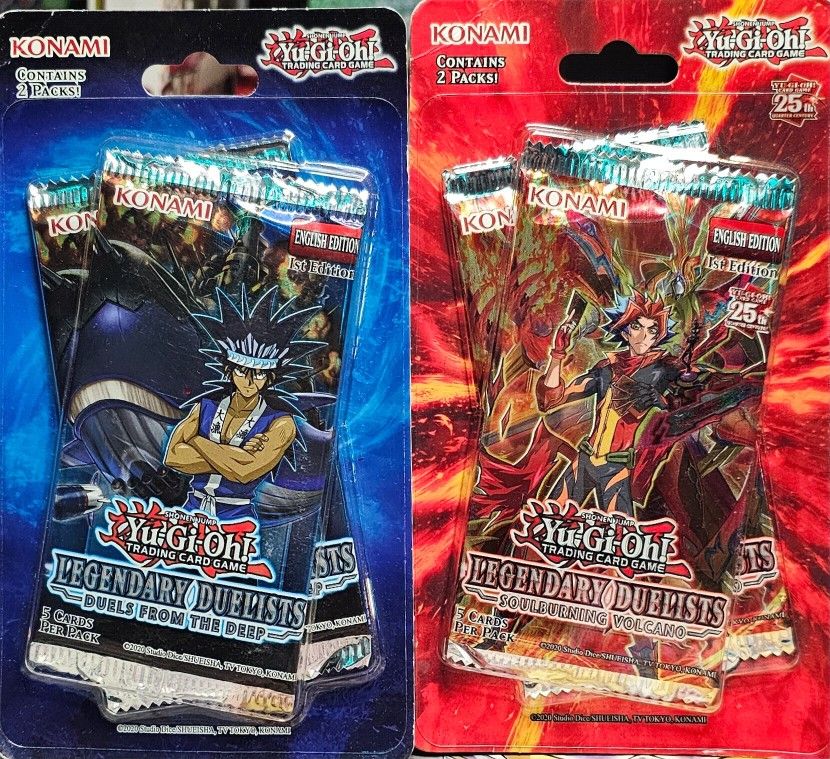 Yu-Gi-Oh Duelist From The Deep And Soul Burning Volcano Bundle