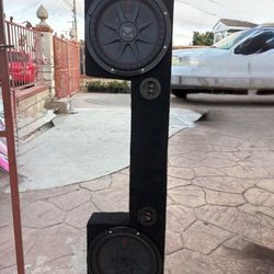 Kicker Comp RT Series 12" Dual 4 OHM 500 Watts RMS Subwoofer